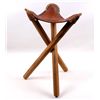 Image 3 : Hand-Tooled Native American Stool