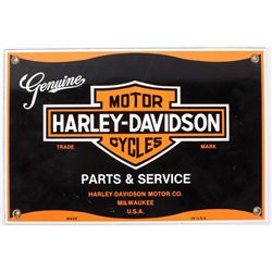 Harley-Davidson Porcelain Sign