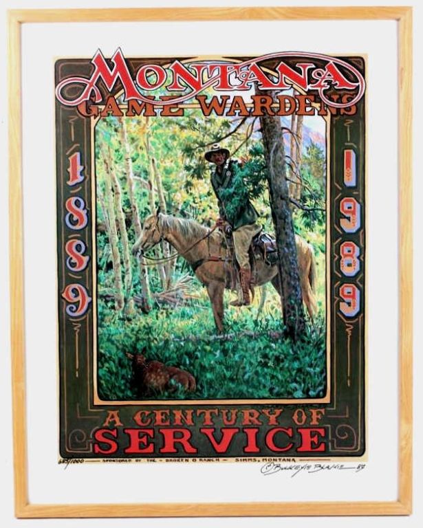 Montana Game Wardens 18891989 Buckeye Blake