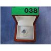 Image 1 : Tanzantie gemstone solitaire cabochon ring
