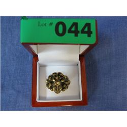 Medusa snake head ring