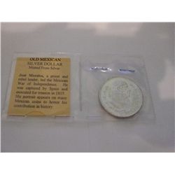 1964 OLD MEXICAN SILVER DOLLAR
