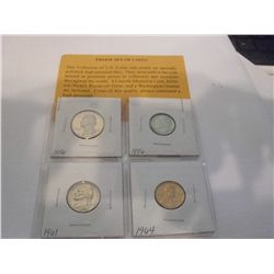 PROOF SET OF COINS