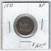 Image 1 : 1831 CAPPED BUST SILVER HALF DIME VF