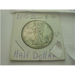 1945-D Walking Liberty Half Dollar