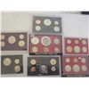 Image 1 : 7 PROOF SETS 1972, 79, 81,82,83, 87 & 1991