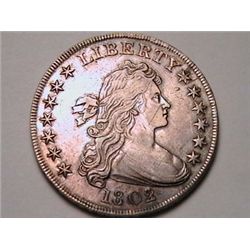 1802/1 Bust Dollar XF45
