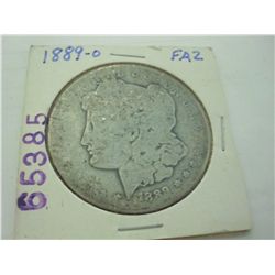 1889-O MORGAN SILVER DOLLAR