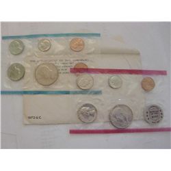 1972 UNCIRCULATED MINT SET P&D
