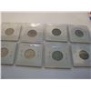 Image 2 : 8 OLD JEFFERSON NICKLES 1939-1959