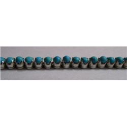 13.180g Bracelet of Turquoise Sterling Silver