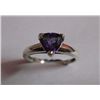 Image 1 : 1.930g Ring of Amethyst Sterling Silver