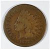 Image 1 : 1877 INDIAN ONE CENT GOOD+ MINOR SPOTS OBV.