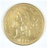Image 1 : 1889S   $20 gold   VF/XF est $1750-$1800