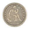 Image 1 : 1876-CC SEATED QUARTER FINE
