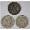 Image 2 : 1918, 1918-D, 1918-S STANDING LIBERTY QUARTERS FINE