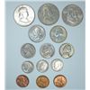 Image 1 : 1949 PDS MINT SET ORIGINAL GEMS MS64-65 ALL 14 COINS!