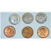 Image 2 : 1949 PDS MINT SET ORIGINAL GEMS MS64-65 ALL 14 COINS!