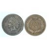 Image 3 : 10-1874 INDIAN ONE CENT CULL-AG AND 10-1873 INDIAN ONE CENT CULL-AG