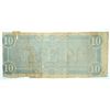 Image 2 : CONFEDERATE $10.00 NOTE 1864 FAIR-GOOD