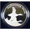 Image 2 : 2003 U.S. WILDLIFE "DUCK" 1 OZ .90 SILVER