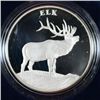 Image 2 : 2003 U.S. WILDLIFE "MOOSE" 1 OZ .90 SILVER