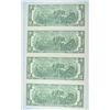 Image 3 : 1995 $2.00 UNCUT SHEET OF 4 NOTES