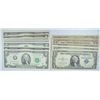 Image 1 : 5- $1.00 SILVER CERTS GOOD, 4-1976 $2.00 BI-CEN UNC, 1-1953 $2.00, 5- GREEN SEAL