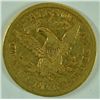 Image 2 : 1879-S $5.00 LIBERTY GOLD VF-XF
