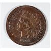 Image 1 : 1869/9 INDIAN ONE CENT VF DETAILS, LIGHT SURFACE POROSITY, RARE COIN!