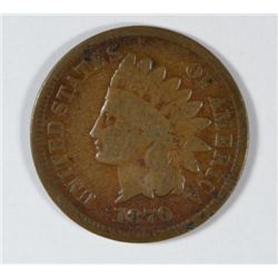 1870 INDIAN ONE CENT GOOD+