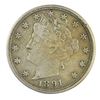 Image 1 : 1891 LIBERTY NICKEL XF+ SCARCE