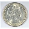 Image 1 : 1907-O BARBER HALF DOLLAR, MS-64 FROSTY WHITE,  RARE!