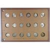 Image 2 : ROOSEVELT DIME SET 1946-1951 ALL 18 COINS SUPER GEM BU MS64-65 COINS