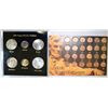 Image 1 : 100 YEARS OF DOLLARS SET 6 COINS AND 1959- 1982 BU CENT SET