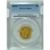 Image 1 : 1878 $3.00 GOLD PCGS MS-64 SUPERB  LOOKS MS-65