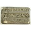 Image 1 : 10 OZT .999 FS ENGELHARD POURED BAR