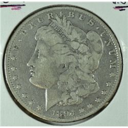 1894-O MORGAN DOLLAR VG