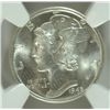 Image 2 : 1945-D MERCURY DIME, NGC MS-65 GEM