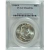 Image 1 : 1948-D FRANKLIN HALF DOLLAR, PCGS MS-64 FBL  WHITE