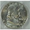 Image 2 : 1951-D FRANKLIN HALF DOLLAR, PCGS MS-64 FBL WHITE