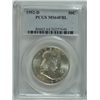 Image 1 : 1952-D FRANKLIN HALF DOLLAR, PCGS MS-64 FBL WHITE