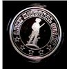 Image 1 : THE ARMY NATIONAL GUARD FEATURED ON A ONE OUNCE .999 SILVER ART ROUND