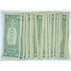 Image 2 : ( 25 ) U.S. $1.00 SILVER CERTIFICATES VG OR BETTER