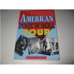 AMERICAN ROCK 'N' ROLL TOUR Softcover Book HAND SIGNED by Dave Walker