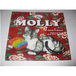 MOLLY Children's HC Book with Illustrates HAND SIGNED by Joseph Bonsall
