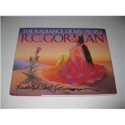 THE RADIANCE OF MY PEOPLE HC Book HAND SIGNED by Rudolph C. Gorman An Native American Navajo Artist