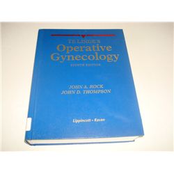 telinde's operative gynecology Eighth Edition BOOK John A Rock, Howard W Jones