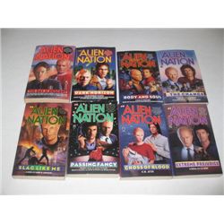 Lot of 8 ALIEN NATION PB Paperback BOOKS Series 1-8 Collection