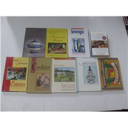 Lot of 9 Cooking Books L@@K Food Writers Favorites, Party Planning